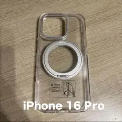 残り1点⭐️iPhone16Proスマホケース 携帯 保護Magsafeクリア