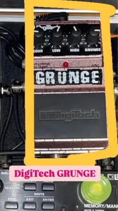 DigiTech Grunge 試奏のみ ほぼ未使用 DigiTech Grunge 試奏のみ ほぼ未使用