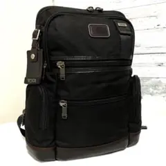 美品✨TUMI リュック 222681HK2 大容量 A4可 ブラウン レザー