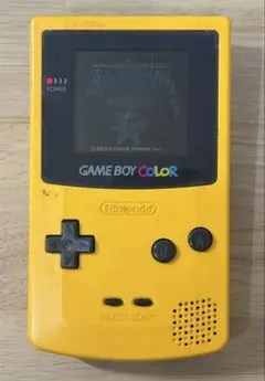 Nintendo ニンテンドー　ゲームボーイカラー　本体　イエロー