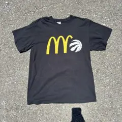 ヴィンテージマクドナルドパロディTシャツ 黒