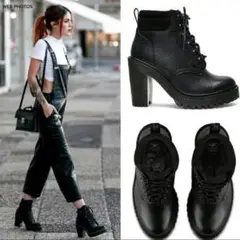 【極美品】Dr.Martens PERSEPHONE UK5 黒 厚底 ヒール