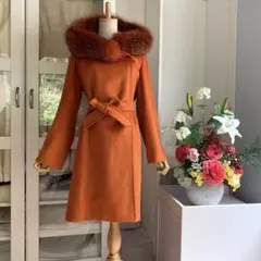 未使用に近いMax Mara STUDIO 上質PURE NEW WOOLコート