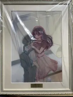 桜井のりお展 僕の心のヤバイやつ レンチキュラー 複製原画 山田杏奈 市川京太郎