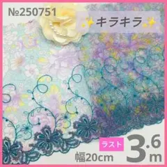 【ラスト】№250751 チュールレース