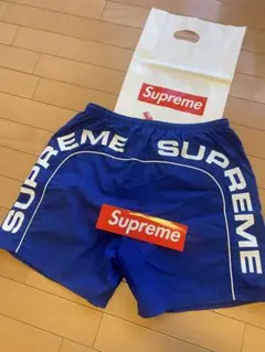 Supreme 18ss Arc Logo Water Short  水着　M Swimwear Supreme Arc Logo Water Short SS18H22 RED | FLEXDOG