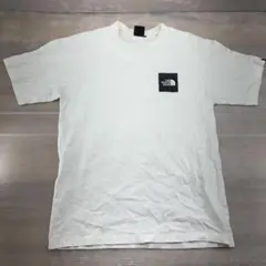 $ THE NORTH FACE ホワイト クルーネックTシャツ