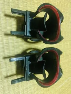スノーボードビンディング 黒と赤