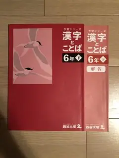 megさん専用。予習シリーズ 漢字とことば 6年下 解答付き
