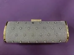 スパンコール クラッチバッグ