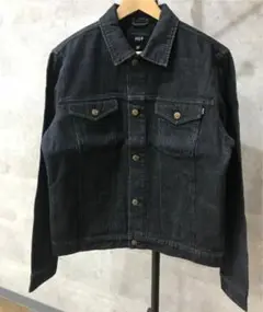 ハフ HUF メンズ アウター デニム ジャケット Gジャン ブラック Sサイズ