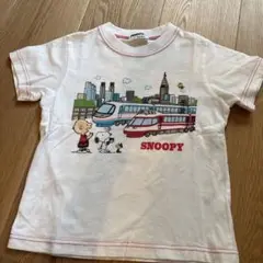 スヌーピー Tシャツ 110 familiar ファミリア　ロマンスカー