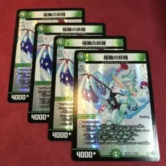 デュエマ　エクストリームフェアリー　4枚