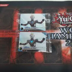 ウルトラマンカードゲーム　切り拓く力　プロモ　未開封　２枚