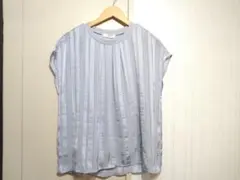 フェリシモ ブルーストライプのチュニック