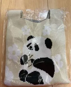 新品未開封 ニットバック Sサイズ パンダ