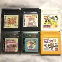 ゲームボーイ、ゲームボーイカラーソフト　セット