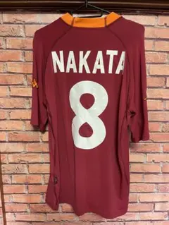 中田英寿 サイン入りユニフォーム ASローマ99/00 NAKATA ROMA Amazon | [EESDCOS] 2000-2001年 ローマ 復刻版 中田英寿 なかた