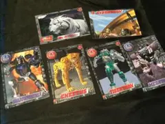 ビーストウォーズ　トレーディングカード　６枚セット