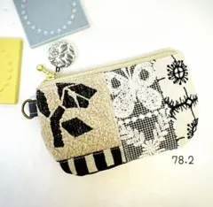 ポーチ＊ミナペルホネン パスケース　foresttileとLulu