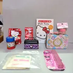 キティちゃん絆創膏　綿棒　お薬手帳　毛抜き　ハローキティ