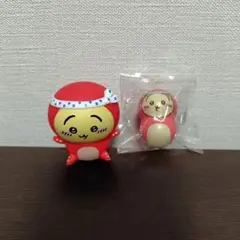 【ちいかわ】うさぎ タコフィギュア・クーナッツ2 おきあがりこぼし２個セット