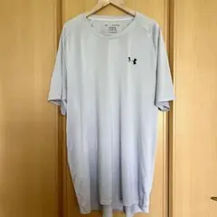 アンダーアーマー ライトグレーTシャツ3XL