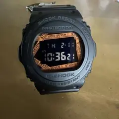 中古　スタジオセブンxカシオ　CAUTIONロゴ　Gショック スタジオセブンxカシオ CAUTIONロゴ Gショック