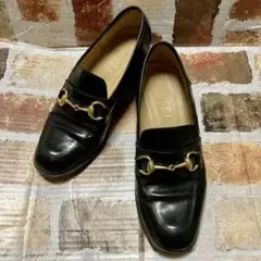 グッチ GUCCI ローファー レディース レザー 本革 ブラック 黒