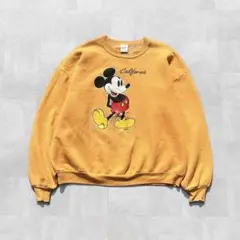 90s USA製 Velva Sheen ミッキー ヴィンテージ スウェット