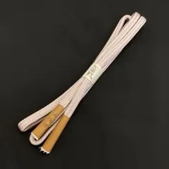 未使用 五嶋紐 正絹 帯締め 灰桜色