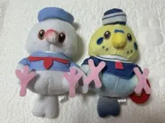 ゆとり屋　マリンバード　小鳥のぬいぐるみマスコット　２点