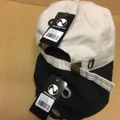 ニューハッタン☆キャップのセット☆ベージュ系パティとイケメンブラック黒色