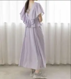 【極美品】RANDA 　定価18920円　フリルブラウスセットキャミワンピース