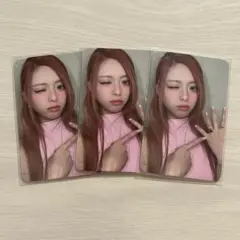 ITZY ユナ GWBG トレカ 3枚セット