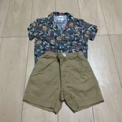 半袖シャツ　ショートパンツ　セット売り　95cm