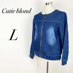 Cutie blonde キューティーブロンド デニムジャケット L アウター