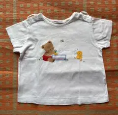 Familiar ファミリア 70cm 可愛い Tシャツ クマ　アヒル　美品