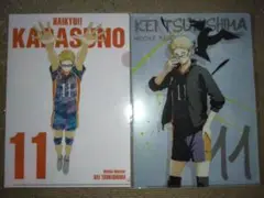 ハイキュー!!月島蛍　クリアファイル2点