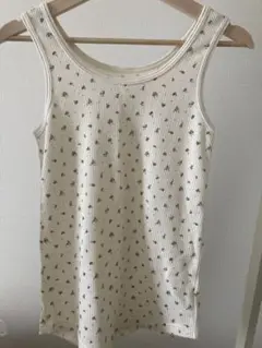 スタディオクリップ　花柄タンクトップ