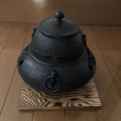 骨董品 南部鉄器 風炉 風炉釜 茶道具 煎茶道具 車軸釜 火鉢 2025年最新】Yahoo!オークション -南部鉄器(釜)の中古品・新品
