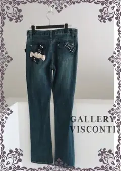 未使用タグ付き GALLERY VISCONTI レディース デニムパンツ