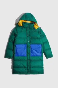 新品 ノースフェイス シエラダウン カラーブロック ロング M