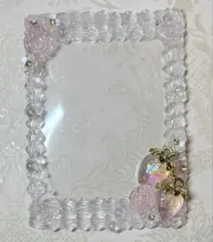 縦型　トレカケース　クリアホイップ　ブロマイド　L版　いちご　苺　お花