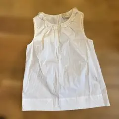 kate spade ノースリーブシャツ 2A ホワイト