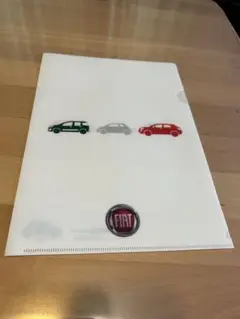フィアットクリアファイル