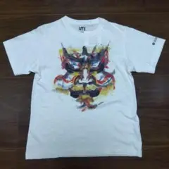 ユニクロ 松竹歌舞伎グラフィックプリント Tシャツ S ホワイト