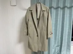 ユニクロ ステンカラーコート ベージュ Mサイズ相当 メンズ/レディース兼用可