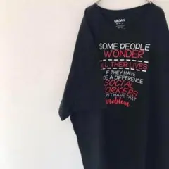 USA古着 social workers オーバーサイズ Tシャツ
