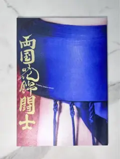 【美品】両国花錦闘志 パンフレット 原嘉孝